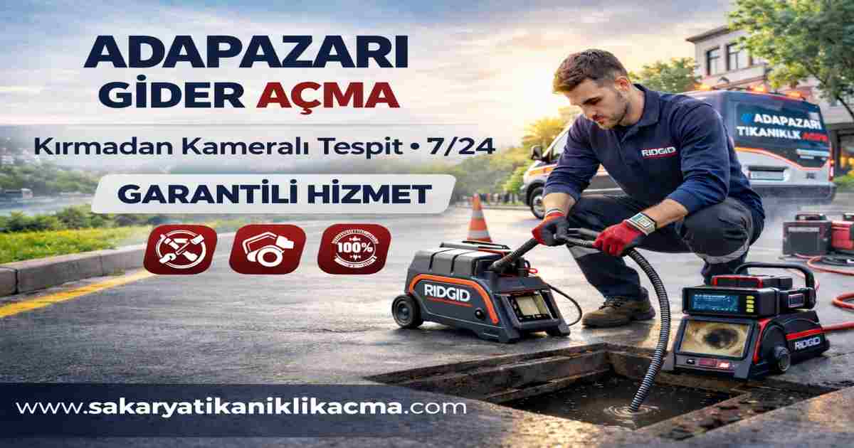 Adapazarı Gider Açma