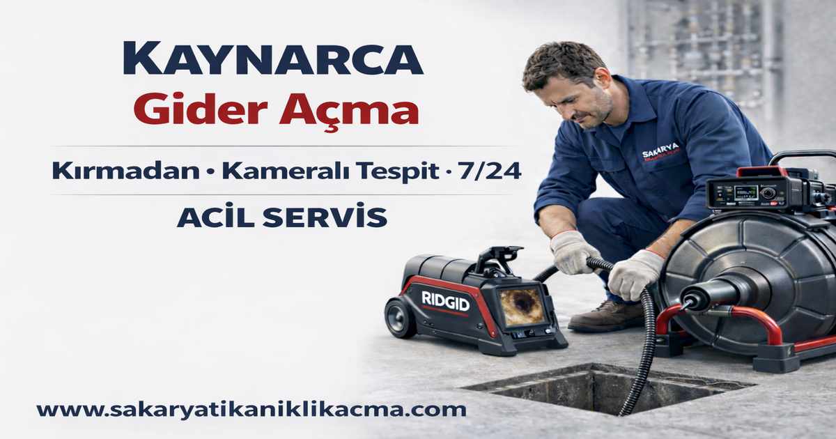 Kaynarca Gider Açma