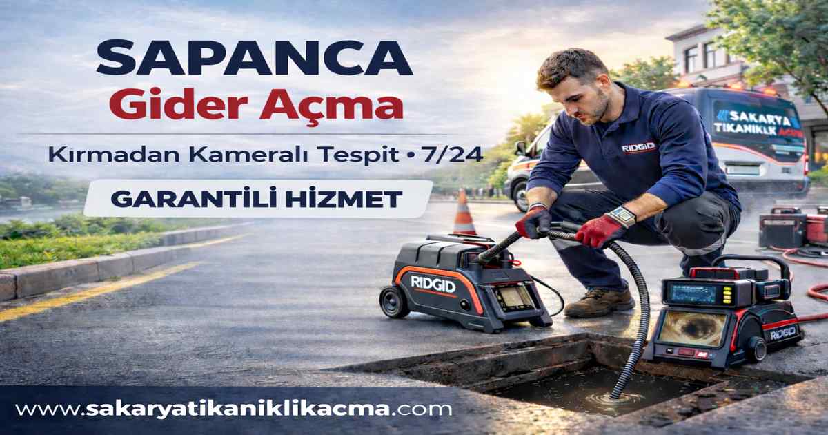 Sapanca Gider Açma