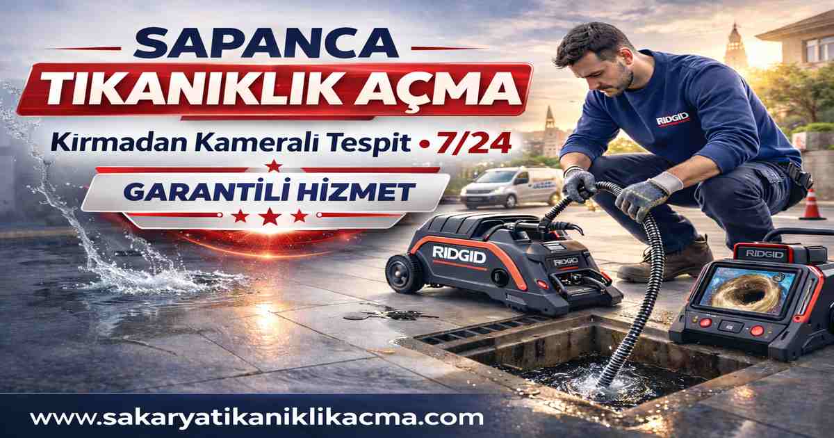 Sapanca Tıkanıklık Açma